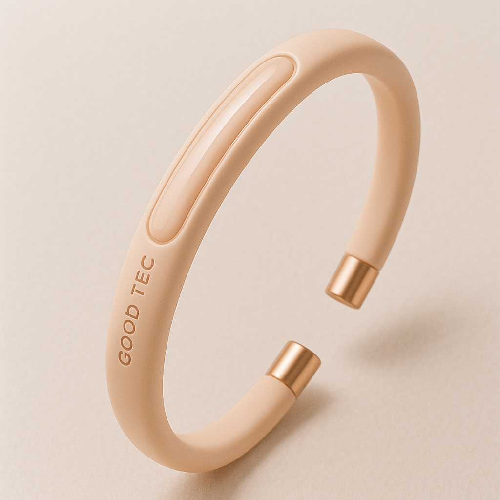 Ivory GOOD TEC aroma bracelet with gold-tone end details