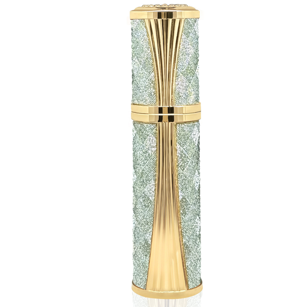GOOD XMY G Series 5ml Perfume Atomizer – Luxury Leather Refillable Travel Atomizer (Gold Edge) - Image 3