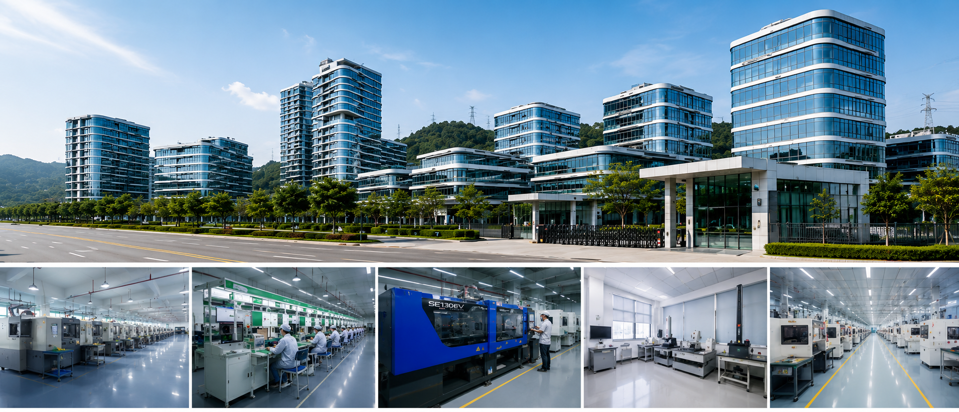 GOOD TEC factory production, assembly and inspection facilities