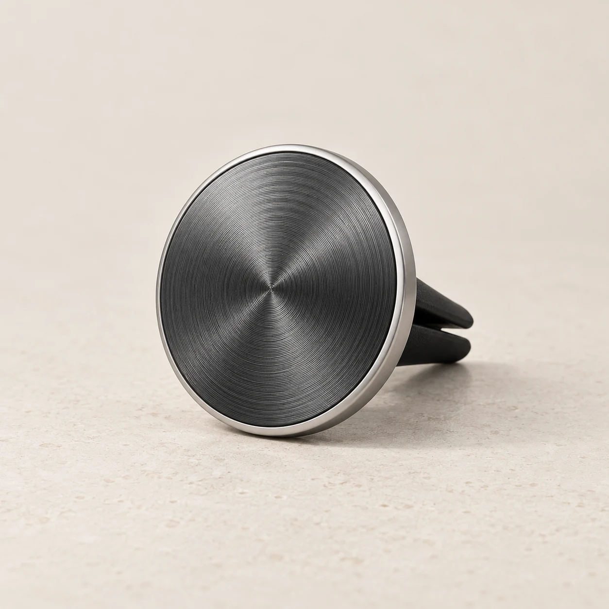 Complete graphite round car diffuser design concept with radial grooves and vent clip