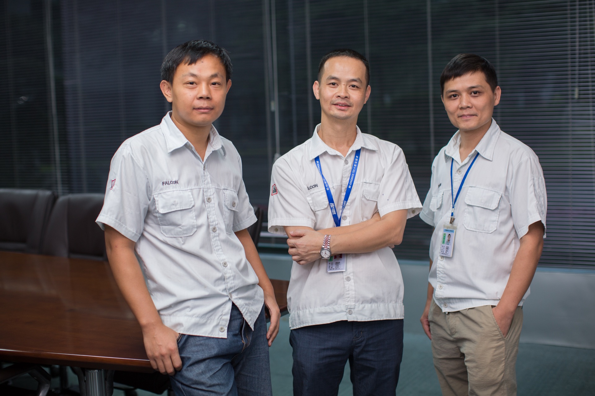 GOOD TEC colleagues together in the company meeting room