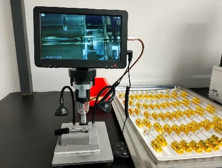 Digital optical inspection of fragrance packaging components
