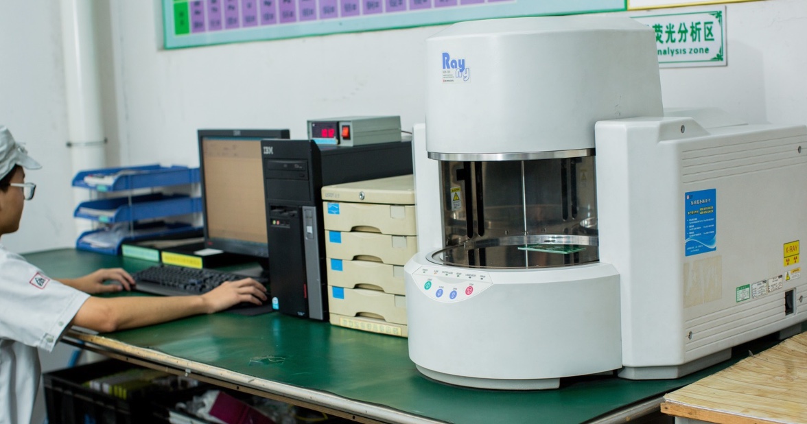 Raw material analysis
